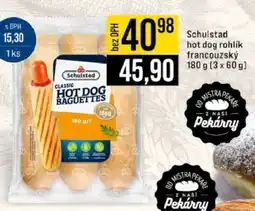 Jip Schulstad hot dog rohlík francouzský nabídka