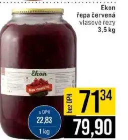 Jip Ekon řepa červená vlasové řezy 3,5 kg nabídka