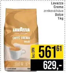 Jip Lavazza Crema zrnková káva Dolce nabídka