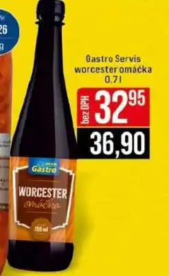 Jip Gastro Servis worcester omáčka nabídka
