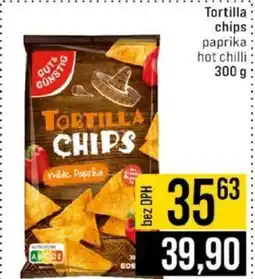 Jip Tortilla Chips nabídka