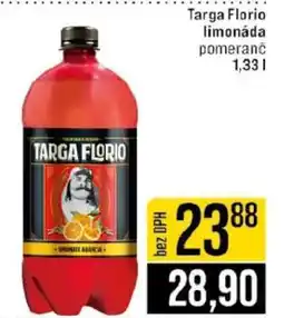 Jip Targa Florio limonáda nabídka