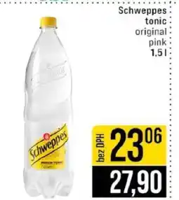 Jip Schweppes Tonic nabídka