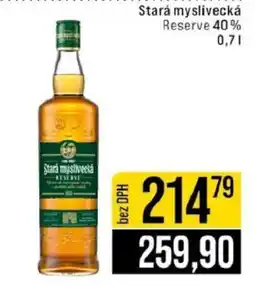 Jip STARÁ MYSLIVECKÁ RESERVE 40 % nabídka