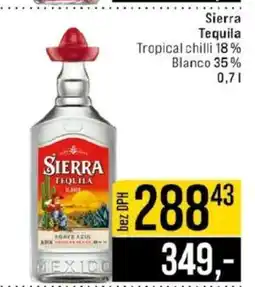 Jip Sierra Tequila nabídka