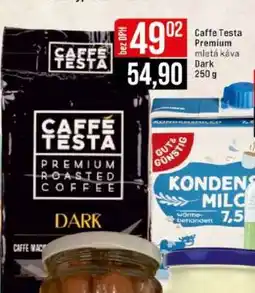 Jip Caffe Testa premium mletá káva dark nabídka