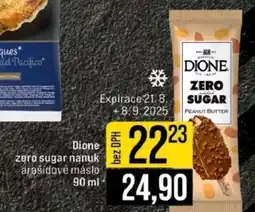 Jip Dione zero sugar nanuk arašídové máslo 90 ml nabídka