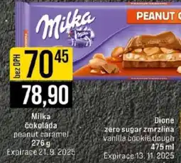 Jip Milka Čokoláda nabídka
