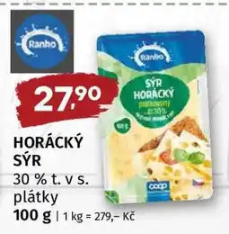Terno Horácký sýr nabídka