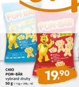 Terno CHIO POM-BÄR vybrané druhy nabídka