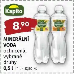 Terno Minerální voda nabídka