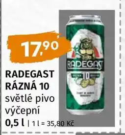 Terno Radegast Rázná 10 nabídka