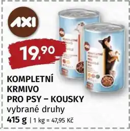 Terno KOMPLETNÍ KRMIVO PRO PSY – KOUSKY nabídka