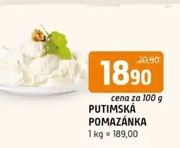 Terno Putimská pomazánka nabídka