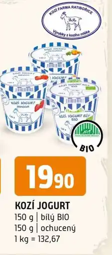Terno Kozí jogurt nabídka