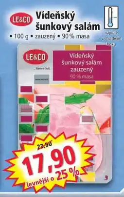 Norma VÍDEŇSKÝ ŠUNKOVÝ SALÁM nabídka