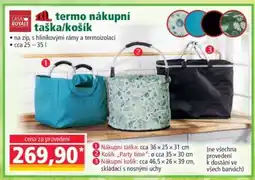 Norma XL termo nákupní taška/košík nabídka