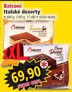 Norma Balconi Italské dezerty nabídka