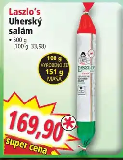Norma Laszlo's Uherský salám nabídka