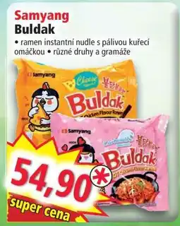 Norma Samyang Buldak nabídka