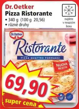 Norma Dr. Oetker Pizza Ristorante nabídka