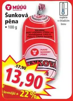 Norma Šunková pěna nabídka