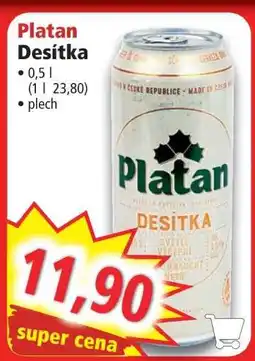 Norma PLATAN DESÍTKA nabídka