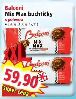 Norma Balconi Mix Max buchtičky nabídka