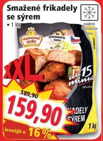 Norma Smažené frikadely se sýrem nabídka