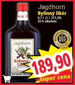 Norma Jagdhorn Bylinný likér nabídka