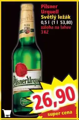 Norma Pilsner Urquell světlý ležák nabídka