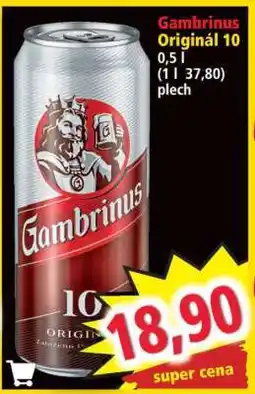 Norma Gambrinus Originál 10 nabídka
