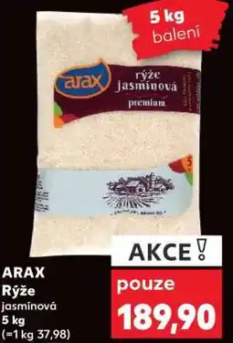 Kaufland ARAX Rýže jasmínová 5 kg nabídka
