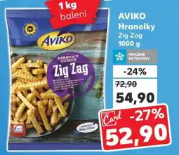 Kaufland AVIKO Hranolky Zig Zag 1000 g nabídka