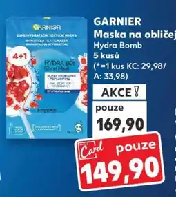 Kaufland GARNIER Maska na obličej Hydra Bomb nabídka