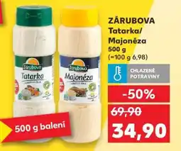 Kaufland Zárubova Tatarka/Majonéza 500 g nabídka