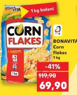 Kaufland BONAVITA Corn flakes 1 kg nabídka