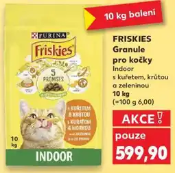 Kaufland FRISKIES Granule pro kočky Indoor nabídka