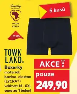 Kaufland Townland Boxerky nabídka