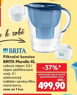 Kaufland Filtrační konvice BRITA Marella XL nabídka