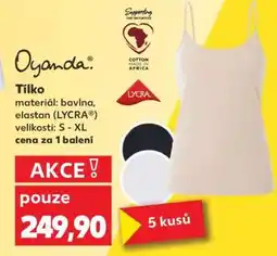 Kaufland Oyanda Tílko nabídka