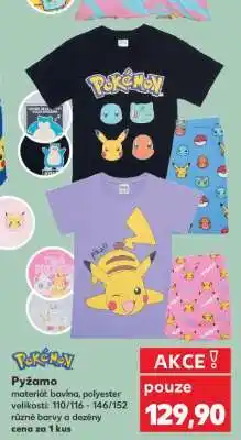 Kaufland Pyžamo Pokémon nabídka