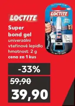 Kaufland LOCTITE Super bond gel nabídka