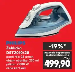 Kaufland PHILIPS Žehlička DST2010/20 nabídka