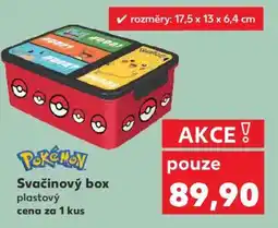 Kaufland Svačinový box Pokémon nabídka
