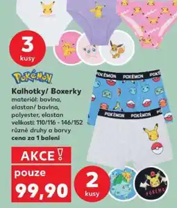 Kaufland Kalhotky/Boxerky Pokémon nabídka