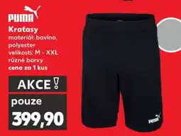 Kaufland PUMA Kraťasy nabídka