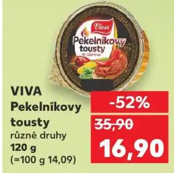 Kaufland Viva Pekelníkovy toasty nabídka
