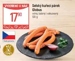 Globus Selský kuřecí párek Globus nabídka