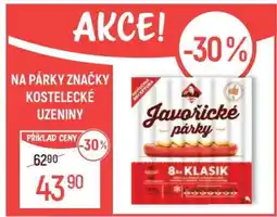 Globus Javořické párky nabídka